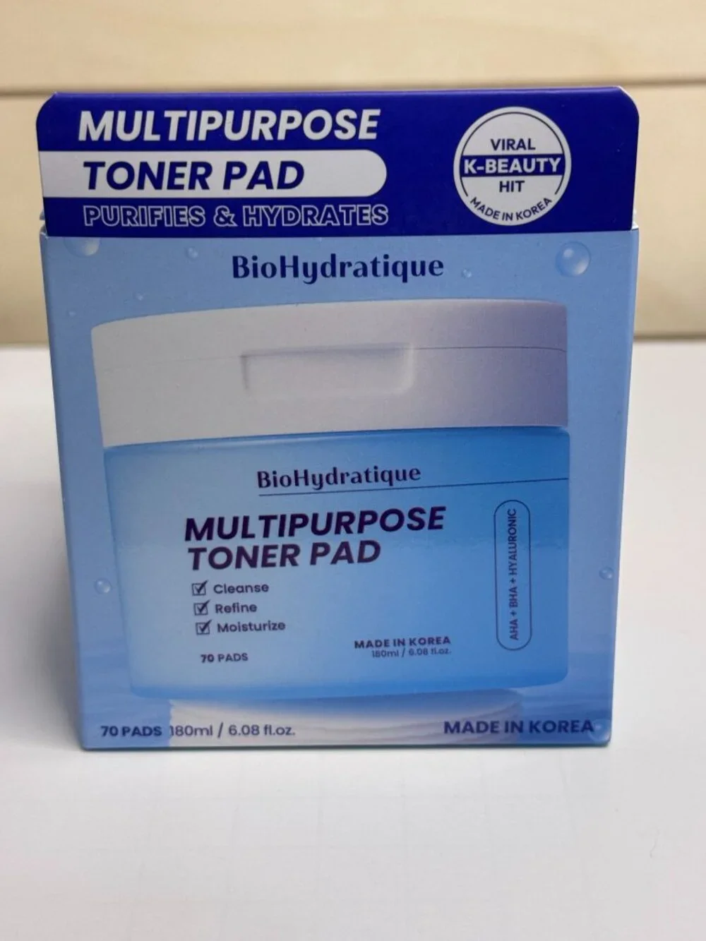 BioHydratique moisturizing cleansing